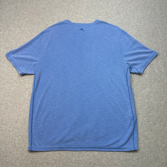 Tommy Bahama Flip Sky IslandZone TShirt SZ L ST225661 Pullover Short Sleeve Blue - Picture 7 of 9